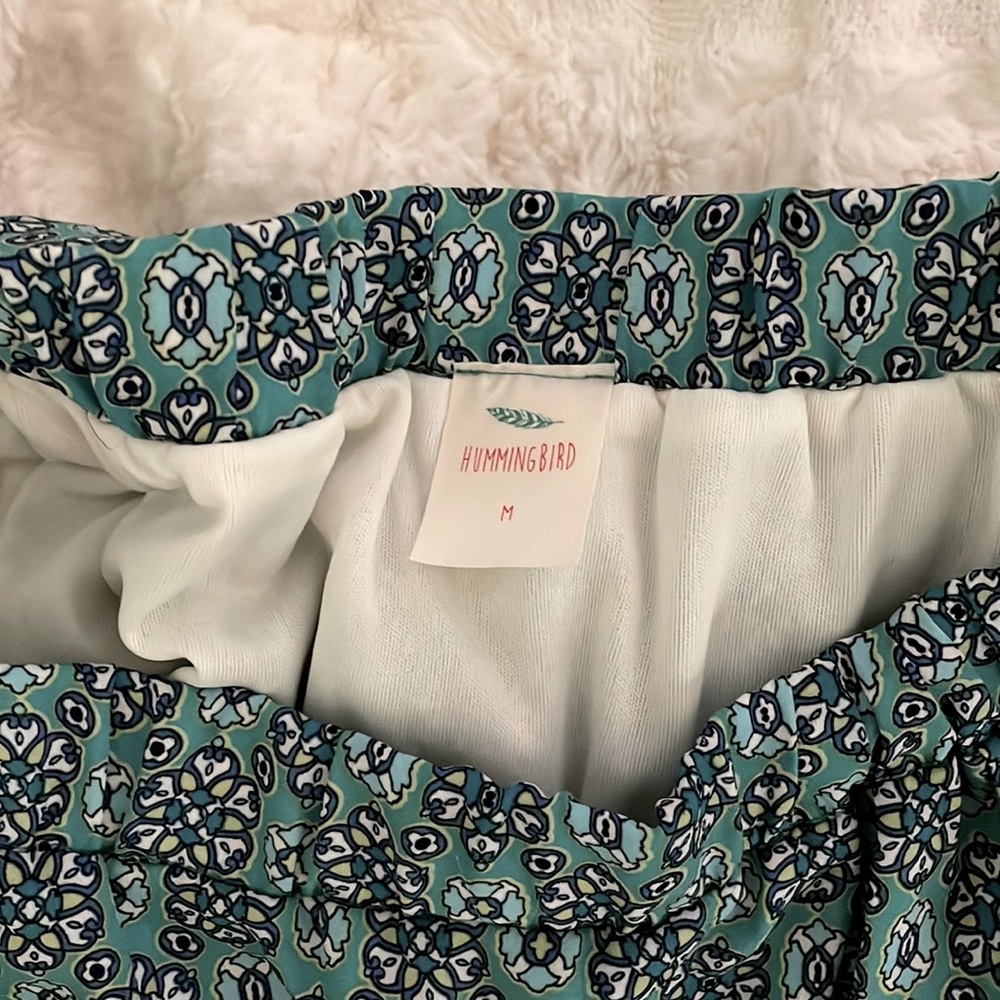 NWT • GREEN DOUBLE SPLIT HEM MAXI SKIRT - Picture 3 of 4